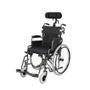 Imagem de Cadeira de Rodas em Aço Dobrável D400 com Apoio de Cabeça Dellamed - T48