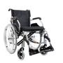 Imagem de Cadeira de Rodas em Alumínio Dobrável até 120 Kg Tamanho 46 D600 Dellamed
