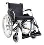 Imagem de Cadeira De Rodas Em Aluminio Dobravel Modelo D600 Dellamed