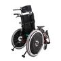 Imagem de Cadeira de Rodas MA3R Alumínio 46cm Vermelha Reclinável Ortomobil