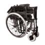 Imagem de Cadeira de Rodas Manual Dobrável em Aço com Encosto Rebatível modelo D400 - Dellamed