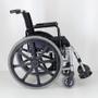 Imagem de Cadeira de Rodas Manual em Aço Carbono Dobrável MA3F Eco Ortomobil