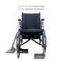 Imagem de Cadeira de Rodas Manual Freedom Lumina - L 37cm (P)