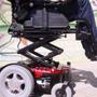 Imagem de Cadeira de Rodas Motorizada Elétrica Freedom Millenium R Função Elevação cor Vinho