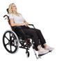 Imagem de Cadeira De Rodas Reclinável Confort Tetra 44cm Vinho - Prolife