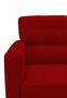 Imagem de Cadeira Decor Lunna Consultório Sued Vermelho Bordo - Kimi Design