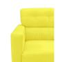 Imagem de Cadeira Decorativa Lunna Consultório Veludo Amarelo - Kimi Design