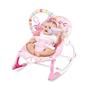 Imagem de Cadeira Descanso Bebê Vibratória Musical Baby Style Happy Rino Rosa - 4079681163690