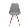 Imagem de Cadeira Design Leda Estofada Eames Cinza Tower Cobre