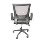 Imagem de Cadeira Diretor Tela Braço Flange Relax System Preta W-16