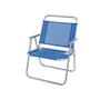 Imagem de Cadeira Dobrável Oversize Azul Alumínio - Mor