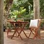 Imagem de Cadeira Dobrável para Jardim em Madeira Maciça Veneza Mestra