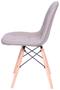 Imagem de Cadeira Eames Botone Fendi Base Madeira - 43609