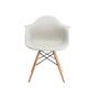 Imagem de Cadeira Eames Braço Polipropileno Base Madeira Eiffel Espresso Móveis
