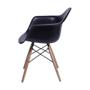 Imagem de Cadeira Eames com Braço Preta OR-1120