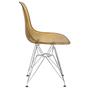 Imagem de Cadeira Eames Cristal Transparente Eiffel Base Metal Cromado