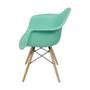 Imagem de Cadeira Eames DAW - Verde Tiffany