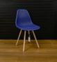 Imagem de Cadeira Eames Design Colméia Eloisa Colorida, Azul Escuro