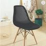 Imagem de Cadeira Eames Design Colméia Eloisa Preto