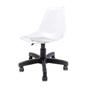 Imagem de Cadeira Eames Office Transparente Empório Tiffany Base Preta