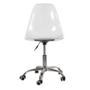 Imagem de Cadeira Eames Transparente PC Empório Tiffany Office Cromada