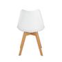 Imagem de Cadeira Eames Wood Leda Design Branca