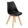 Imagem de Cadeira Eames Wood Leda Design - Preta