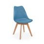 Imagem de Cadeira Eames Wood Leda Design - Turquesa