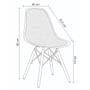 Imagem de Cadeira Eloá Original Rivatti Releitura Charles Eames Eiffel Kit com 2