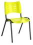 Imagem de Cadeira Empilhável Iso Linha Polipropileno Iso Amarelo