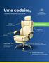 Cadeira Escritório Executiva Premium Luxo Presidente Alto Padrão Giratória Office Confortável Apoio Lombar e Pés Resistente C7 Neo Promotora Imagem de Cadeira Escritório Executiva Premium Luxo Presidente Alto Padrão Giratória Office Confortável Apoio Lombar e Pés Resistente C7 Neo Promotora