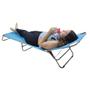 Imagem de Cadeira Espreguiçadeira 3 Posiçoes Reclinavel Dobravel Quintal Jardim Praia Verao Sol Lazer Descanso Camping