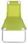 Imagem de Cadeira espreguiçadeira aluminio mor verde limao