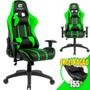 Imagem de Cadeira Gamer Barata Fortrek Black Hawk de material sintético Alto Conforto Com Regulagem do Braço e da Base e Com Apoio de Almofadas Ergonômicas para Pescoço e Lombar