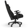 Imagem de Cadeira Gamer Corsair TC100 Relaxed Fabric, Até 120Kg, Com Almofadas, Reclinável, Cilindro de Gás Classe 4, Preto - CF-9010051-WW