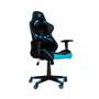Imagem de Cadeira Gamer Dazz Prime X Cor Preta E Azul Reclinável