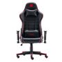 Imagem de Cadeira Gamer Dazz Prime X V2 Preto e Vermelho Com Almofada Para Lombar