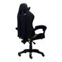 Imagem de Cadeira Gamer de Escritório Verde Reclinável Ergonômica Racer X Comfort