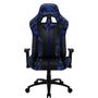 Imagem de Cadeira Gamer de Jogos ThunderX3 BC3 Com Rodinhas, Inclinação Regulável e Altura Ajustável Suporta 120kg Azul Militar