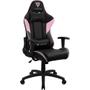 Imagem de Cadeira Gamer Escritório ThunderX3 EC3 Encosto Reclinável material sintético de Alta Qualidade Cor Rosa