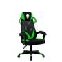 Imagem de Cadeira Gamer Evolut, Ace, Ate 120 Kg, Preto/verde  EG909