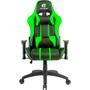 Imagem de Cadeira Gamer Fortrek Black Hawk Com Altura Ajustável Com Almofadas Ergonômicas para Lombar e Pescoço de material sintético Boa Para Jogar por Horas Cor Preto e Verde