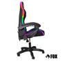 Cadeira Gamer Fox Racer Nordic RGB Preta B98 Imagem de Cadeira Gamer Fox Racer Nordic RGB Preta B98