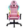 Imagem de Cadeira Gamer Fox Racer RGB Rosa com Iluminação (Led) - Logo Preto