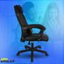 Imagem de Cadeira Gamer Giratória Ergonômica XTreme Gamers Supra Preta Gaming Com Inclinação e Conforto