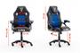 Imagem de Cadeira Gamer Jungle black/blue clanm