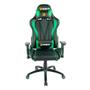 Imagem de Cadeira Gamer KBM! GAMING Storm CG300, Preta e Verde, Com Almofadas, Reclinável, Descanso de Braço 2D - KGCG300PTVD