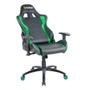 Imagem de Cadeira Gamer KBM! GAMING Storm CG300, Preta e Verde, Com Almofadas, Reclinável, Descanso de Braço 2D - KGCG300PTVD