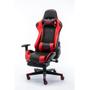 Imagem de Cadeira Gamer MVP Vermelho com Preto