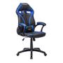 Imagem de Cadeira Gamer MX1 Giratoria Preto e Azul Mymax